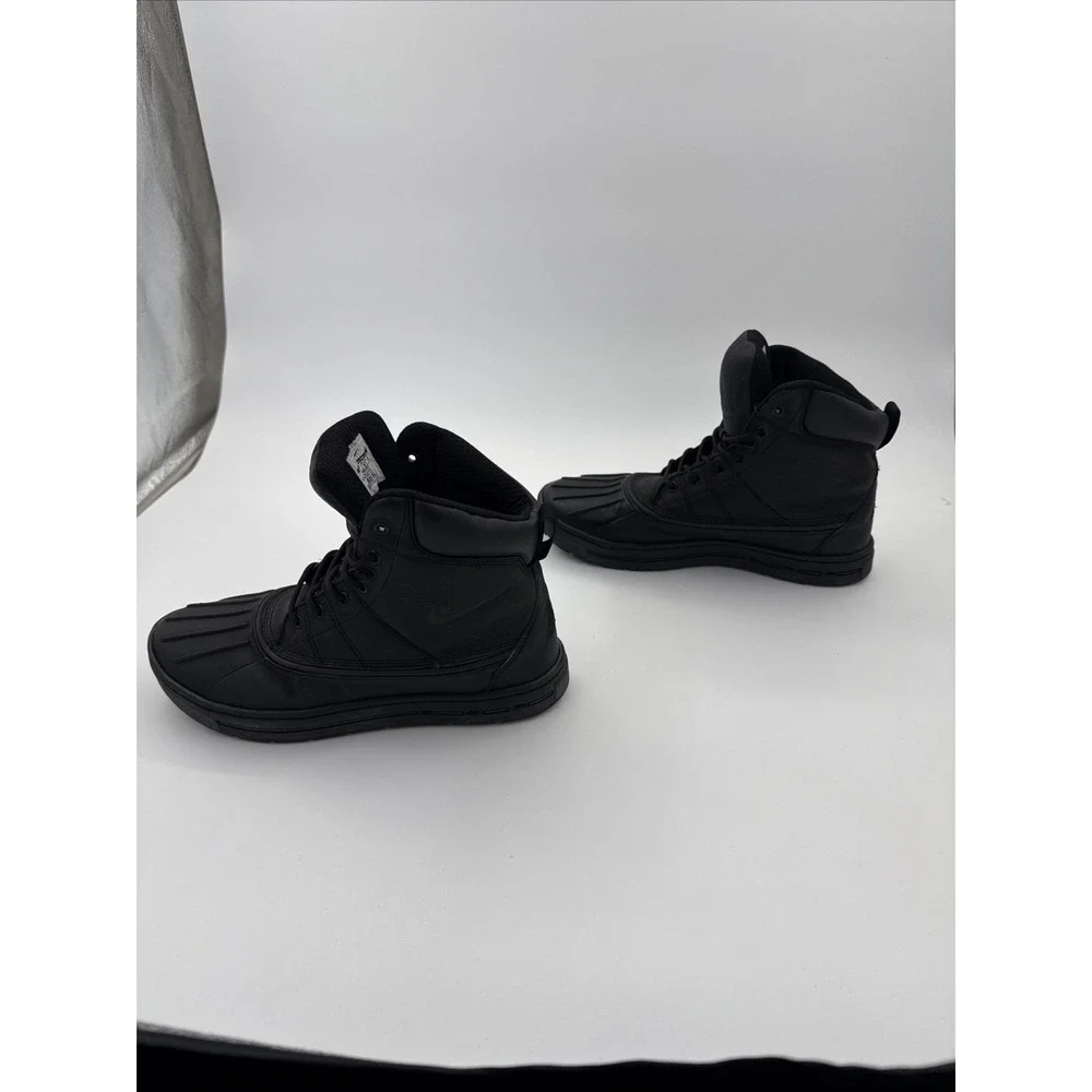 Nike Path WNTR Winter Boots Triple Black Men's Size 8 Waterproof Duck Boot